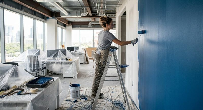 Business Floor Painting in Waco, TX