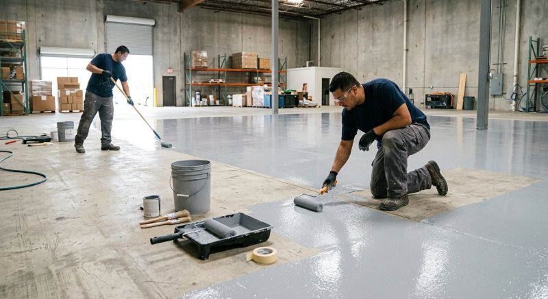 Business Floor Painting in Saint Petersburg, FL