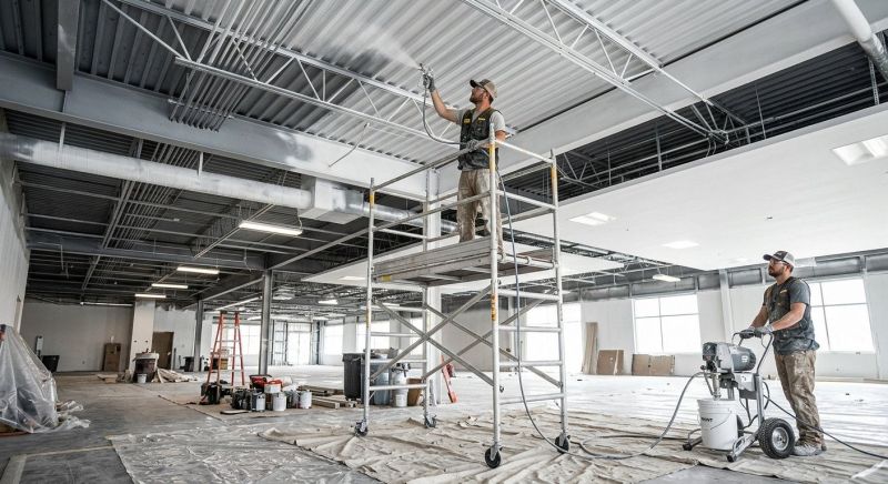 Commercial Ceiling Painting in Littleton, CO