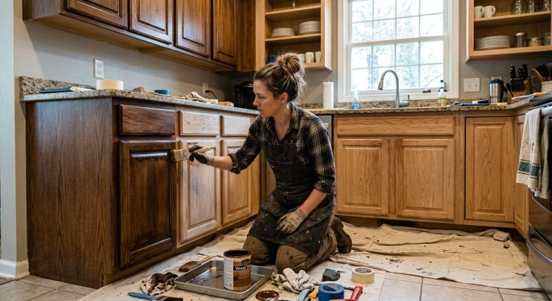 Kitchen Cabinet Refinishing in Lafayette, IN