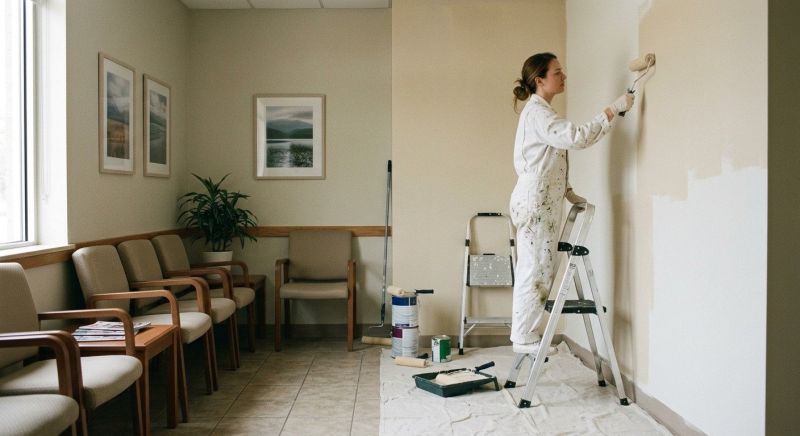 Reception Area Painting in Pinellas County, FL