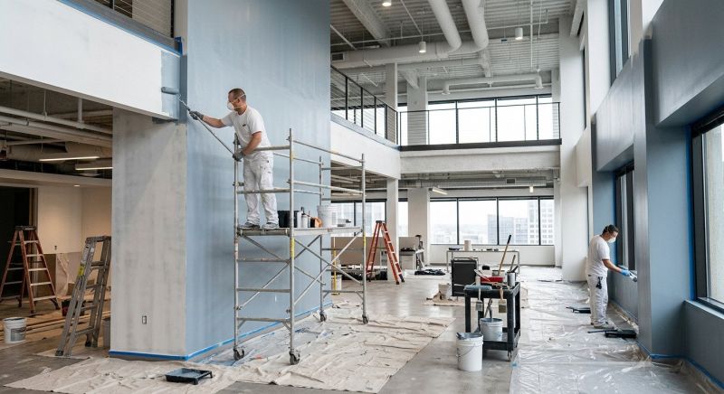 Reception Area Painting in Gilbert, AZ