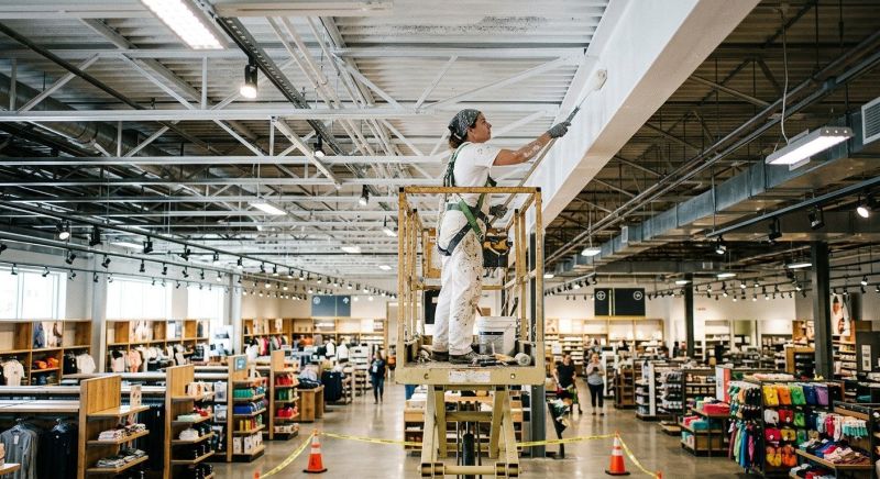 Retail Ceiling Painting in Clearwater, FL