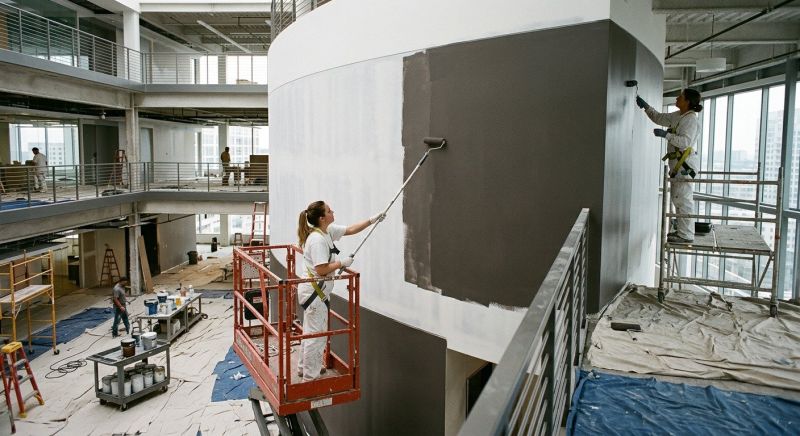 Retail Ceiling Painting in Clearwater, FL