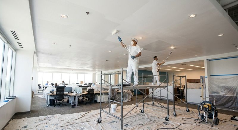 Retail Ceiling Painting in Clearwater, FL